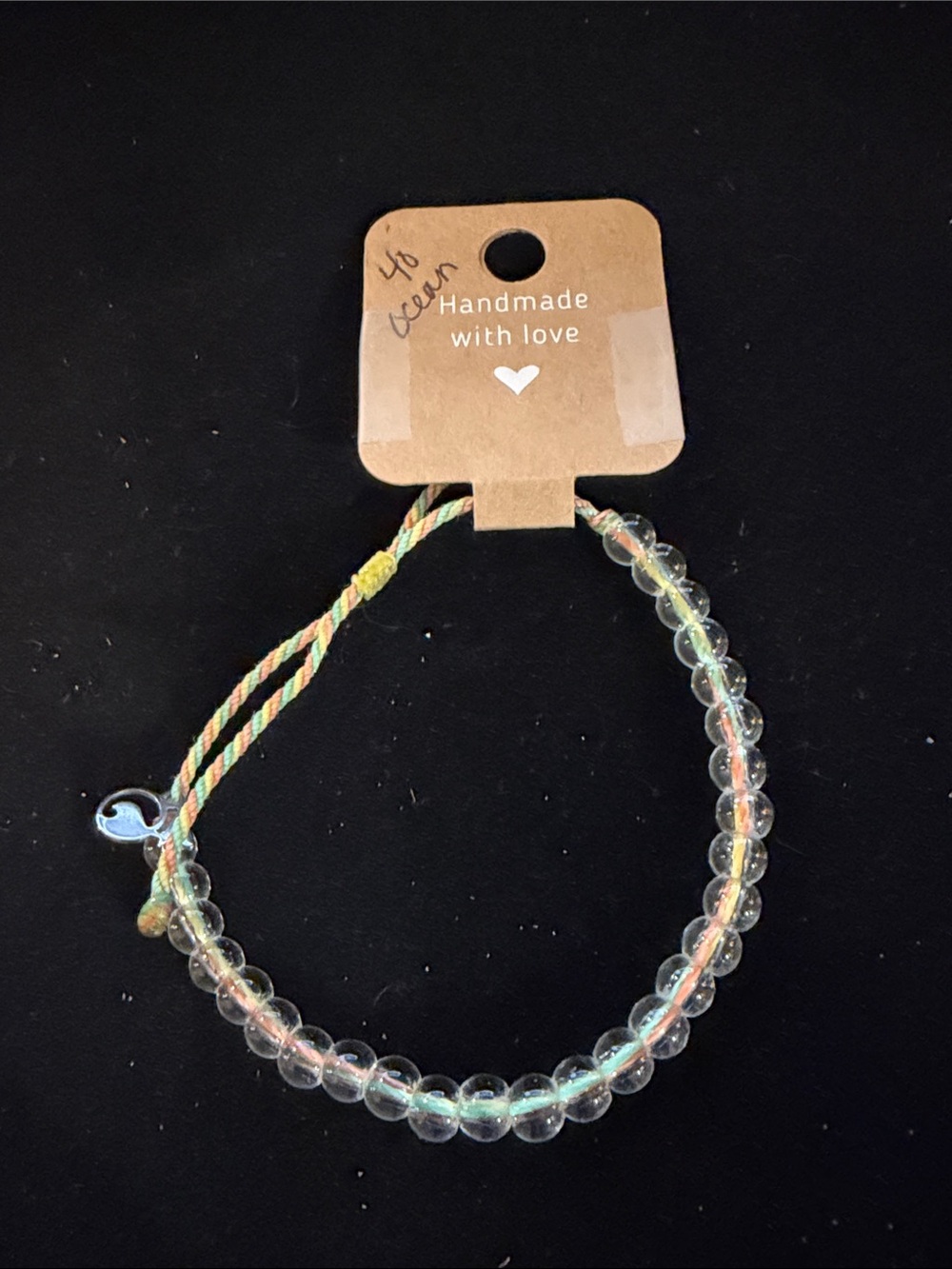 Iridescent Beaded Bracelet - Multicolor